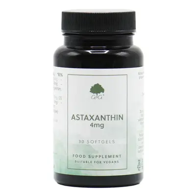 Astaxanthin 4mg növényi lágykapszula – G&G