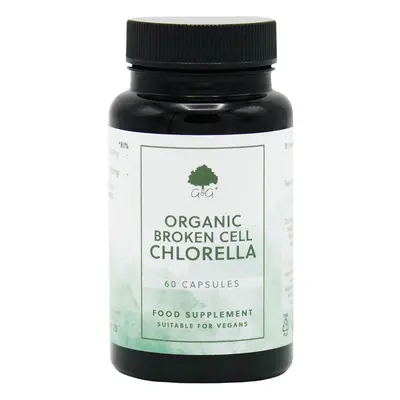 Chlorella Alga (törött sejtfalú és organikus) kapszula - G&G