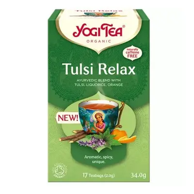 Pihentető Tulsi bio tea - Yogi Tea