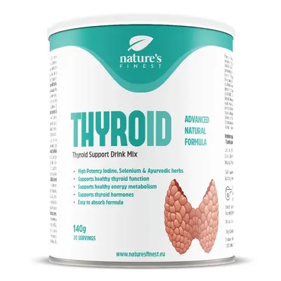 Thyroid Support ital | Citrom ízű | Jód Szelén | Normál pajzsmirigy működés | L-tirozin | Ashwag