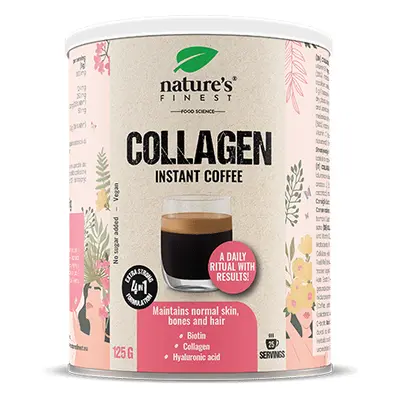 Collagen Coffee | Kollagén | Hialuronsav | Biotin | Bőr hidratálása | Csökkenti a ráncokat | Pre