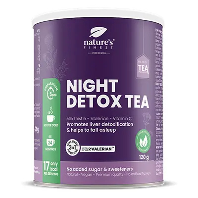 Night Detox Tea | Alvás tea | Funkcionális tea | Tisztító keverék | ProValerian™ | Bio | Vegán |