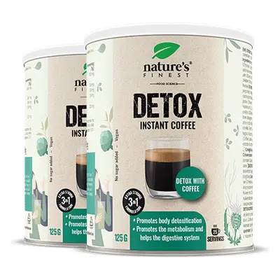 Detox Coffee 1+1 | Detox Fogyás | Emésztés javítása | Energia | Tejoltó galaj, Articsóka, Chlore