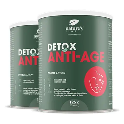 Detox Anti-Age 1+1 AJÁNDÉK | Szépség Anti-Aging Ital | Kollagén Pótlás | Köröm Haj Vitaminok | R