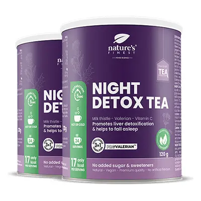 Night Detox Tea 1+1 | Alvás tea | Funkcionális tea | Tisztító keverék | ProValerian™ | Bio | Veg