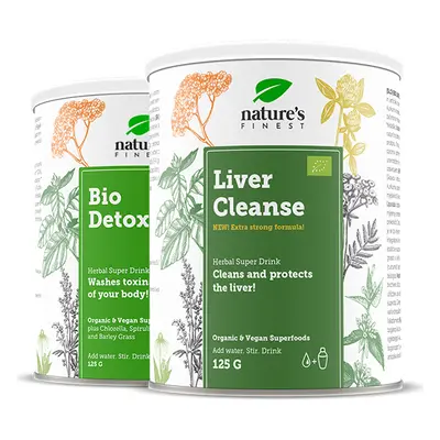 Liver Cleanse bundle | Csökkentse a hasi zsírt | Májdetox ital | Tejföl és articsóka | Vegán | I