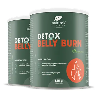 Detox Belly Burn 1+1 AJÁNDÉK | Fogyókúra | Makacs hasi zsír eltávolítása | Máj Detox | Tövises m