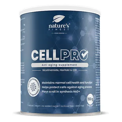 Cell Pro | Anti-aging kiegészítő | Ital vagy turmix | Nikotinamid | B3-vitamin | Cink-gluconát |