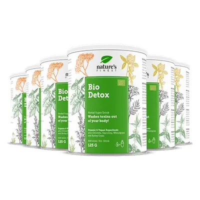 100% Bio Méregtelenítő Italkeverék | 6x Bio Detox® a Nature's Finest-től | Chlorella, Spirulina,