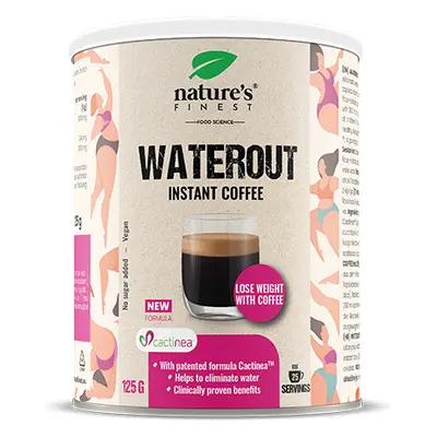 WaterOut Coffee | Vízvisszatartás elleni hatás | Cactinea™ formula | Csökkenti a puffadást | Pré