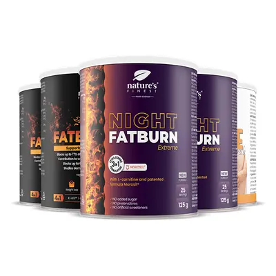 2x Night FatBurn, 2x D-FatBurner + Coffee Scrub AJÁNDÉK