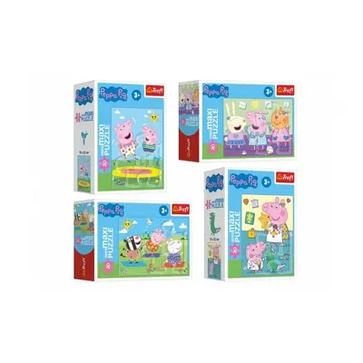 Mini puzzle Peppa malac 11 x 8 cm 20 db