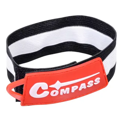 COMPASS Rugalmas kerékpárbilincs 28 cm piros