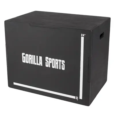 Gorilla Sports Plyobox fekete