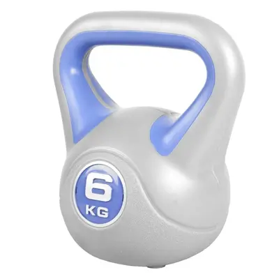 Gorilla Sports Kettlebell súlyzó vinil 6 kg kék