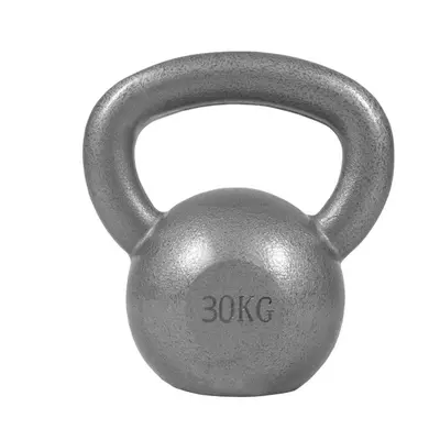 Gorilla Sports kettlebell súlyzó öntöttvas szürke 30 kg