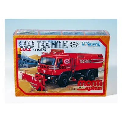 Monti Építőkészlet 47 Eko Technic Liaz 1:48