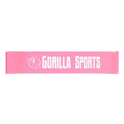 Gorilla Sports Fitnesz gumi 10 lb rózsaszín