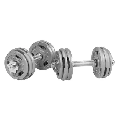 Gorilla Sports Öntöttvas súlyzó szett 30 kg 30 mm