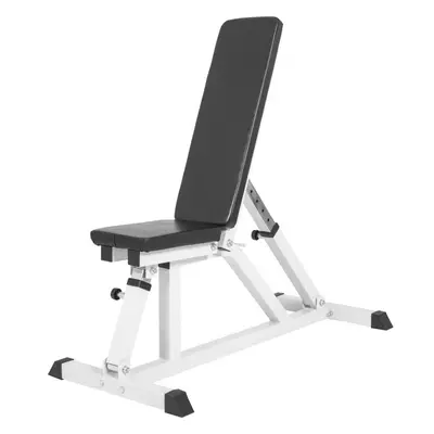 Gorilla Sport Állítható edzőpad fehér 119 cm