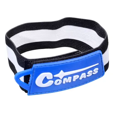 COMPASS Rugalmas kerékpárbilincs 28 cm kék