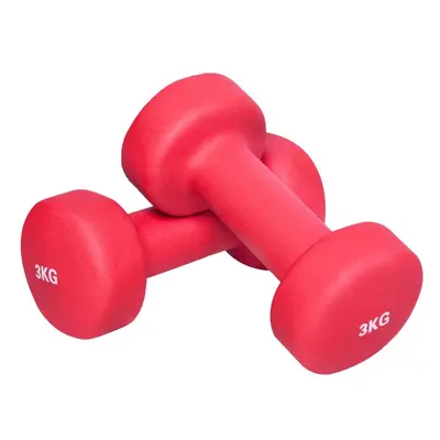 Gorilla Sports Egykezes súlyzó szett 6 kg piros