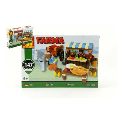 Teddies Építőkészlet Dromader Farma 28406 147 db