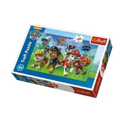 Puzzle Paw Patrol akcióra készen 33 x 22 cm 60 db