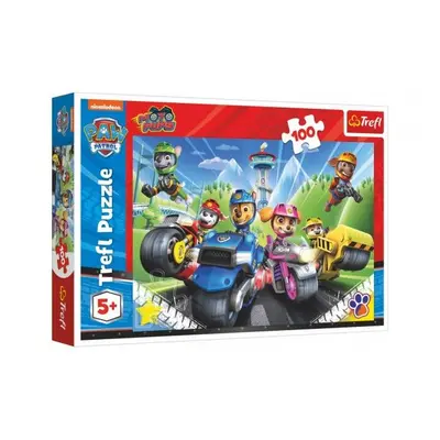 Puzzle Paw Patrol motoron 100 db 41 x 27,5 cm