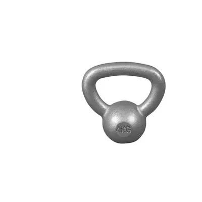 Gorilla Sports Kettlebell súlyzó öntöttvas 4 kg szürke