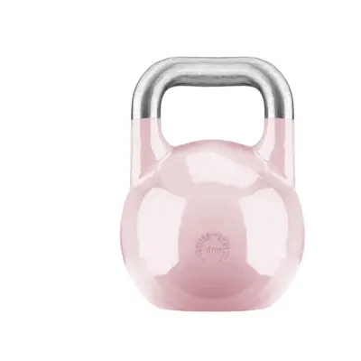 Gorilla Sports Kettlebell súlyzó 8 kg rózsaszín