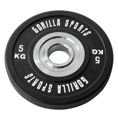 Gorilla Sports Súlytárcsa gumírozott 5 kg