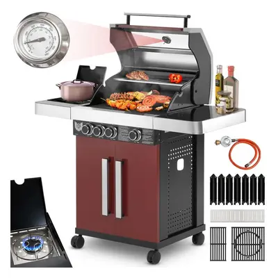 MAXXUS® Gázgrill BBQ Chief 6.0 piros