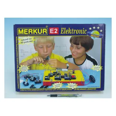 Teddies Építőkészlet MERKUR E2 elektronic