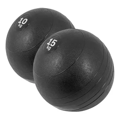 Gorilla Sports Medicinlabda készlet 2 db 25 kg fekete