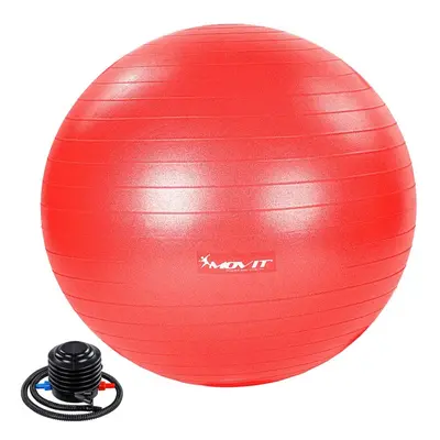 Gimnasztikai labda MOVIT® 65 cm - piros