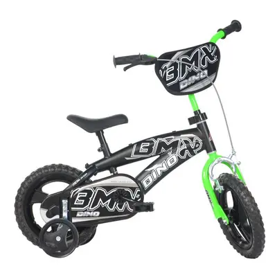 Gyerekbicikli DINO BMX fekete 12