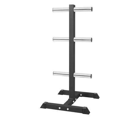 Gorilla Sports Állvány Olimpiai lemezekre 112 cm fekete