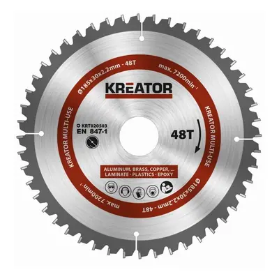 Kreator Univerzális fűrésztárcsa 18,5 cm 48 T