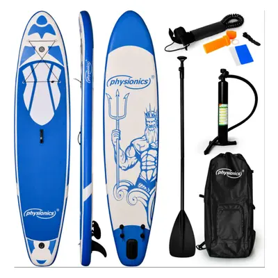 PHYSIONICS Paddleboard felfújható 305 cm kék + tartozék