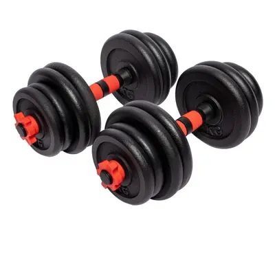 Gorilla Sports Öntöttvas súlyzó szett 30 kg 25 mm