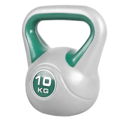 Gorilla Sports Kettlebell súlyzó vinil 10 kg zöld