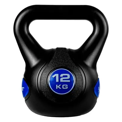 MOVIT Kettlebell súlyzó 12 kg fekete/sötétkék