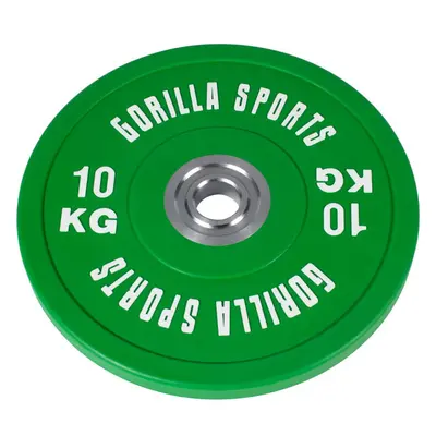 Gorilla Sports Súlytárcsa gumírozott 10 kg