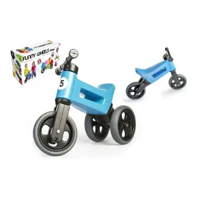 Futóbicikli FUNNY WHEELS 2az1 állítható ülés 28/31cm kék