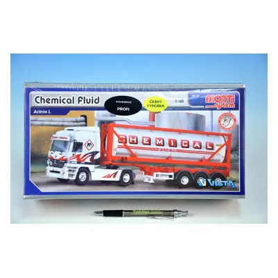 Építőkészlet Monti 60 Chemical Fluid Actros L-MB 1:48