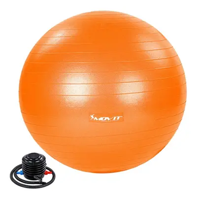 Gimnasztikai labda MOVIT® 65 cm - narancssárga