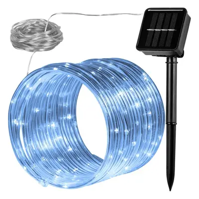 VOLTRONIC® Napelemes fényfüzér 100 LED Hideg fehér