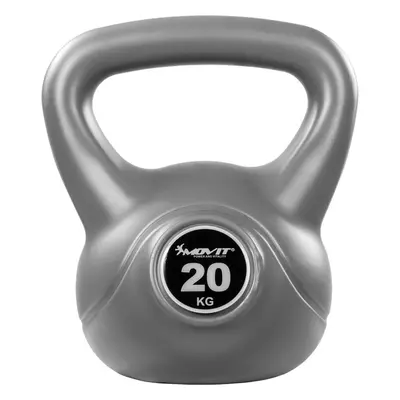 MOVIT Kettlebell súlyzó 20 kg szürke