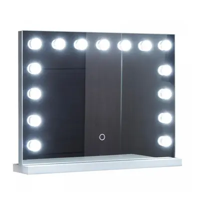 AQUAMARIN Fürdőszobatükör Hollywood LED 58 x 43 cm